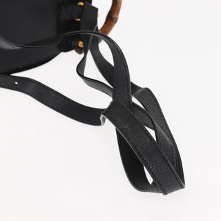 Gucci Vintage Bamboo Backpack Suede