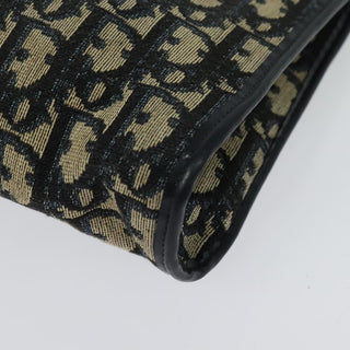 Christian Dior Vintage Trotter Shoulder Bag Canvas