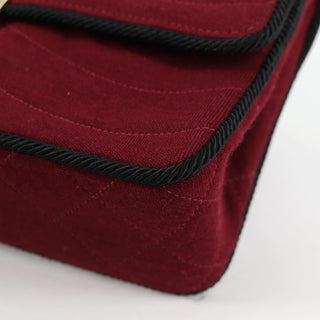 Chanel Pagoda Flap Bag Cotton and Lambskin