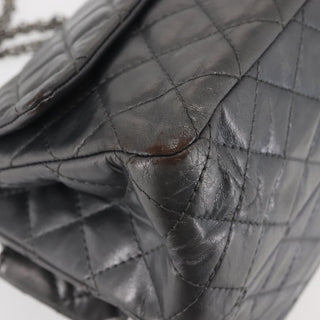 Chanel Reissue 2.55 Double Compartment Flap Bag Quilted Aged Calfskin