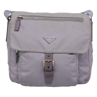 Prada Buckle Messenger Bag Tessuto