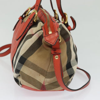 Burberry Bridle House Salisbury Tote Nova Check Canvas