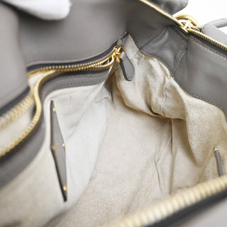 Prada Convertible Belted Satchel Soft Calf