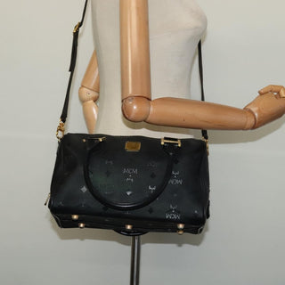 MCM Visetos logogramme Handbag Canvas and Leather