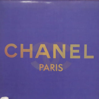 Chanel Vintage Holographic Chain Tote Vinyl