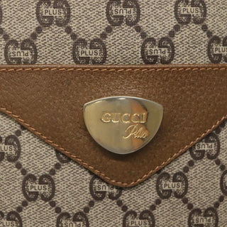 Gucci Vintage Web Strap Tote GG Coated Canvas