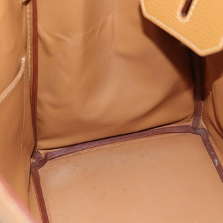 Hermes Birkin Handbag Beige Togo