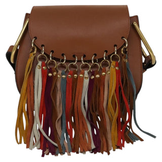 Chloe Multicolor Fringe Hudson Bag Leather
