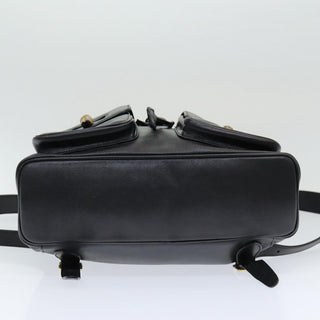 Gucci Vintage Bamboo Backpack Leather