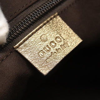 Gucci Web Zip Tote GG Canvas