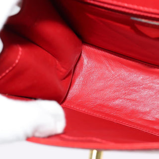 Celine Vintage Logo Top Handle Bag Leather