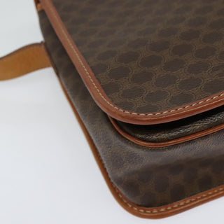 Celine Macadam Shoulder Bag PVC Leather