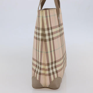 Burberry Nova Check Tote canvas check pattern