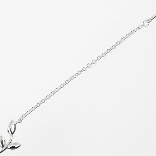 Tiffany & Co. Olive Leaf Chain Bracelet Sterling Silver