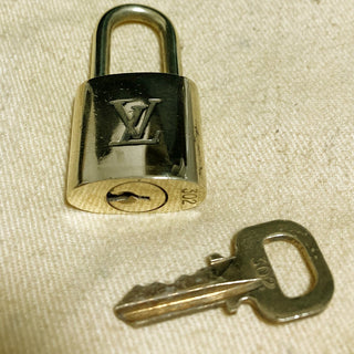 Louis Vuitton Cadenas Bag Charm Gold-plated