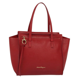 Salvatore Ferragamo Amy Tote Pebbled Leather
