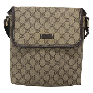 Gucci Flap Messenger GG Coated Canvas