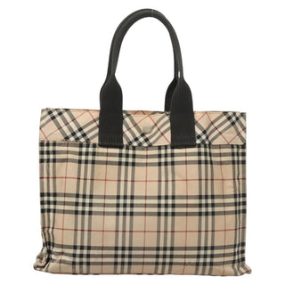 Burberry Nova Check Tote Nylon