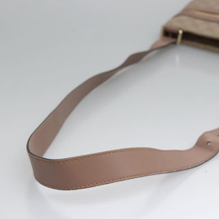 Gucci Front Zip Flat Messenger Bag GG Coated Canvas