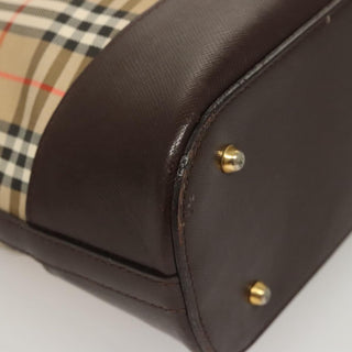Burberry Nova Check Tote canvas check pattern
