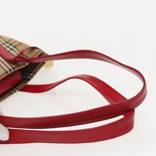 Burberry Nova Check Tote canvas check pattern