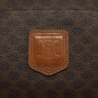 Celine Vintage Macadam Handbag Leather