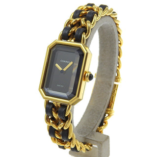 Chanel Premiere Rock Quartz Watch Plated Metal and Leather