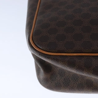 Celine Vintage Macadam Shoulder Bag Leather