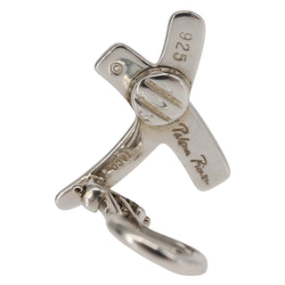 Tiffany & Co. Paloma Picasso Graffiti X Clip-On Earrings Silver