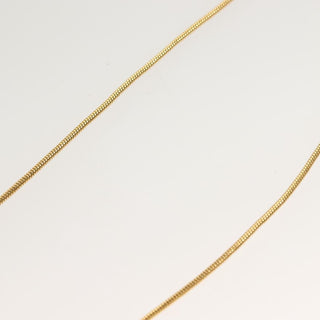 Christian Dior D logo Pendant Necklace Metal