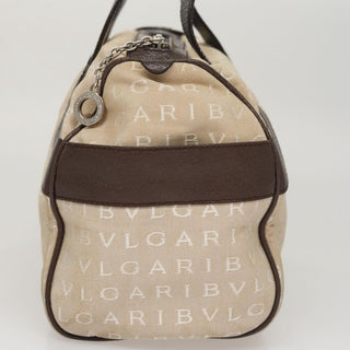 Bvlgari B.Zero1 Logomania Bag Canvas with Leather