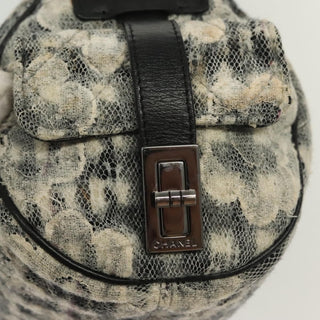 Chanel Camera Bag Camellia Tweed and Leather