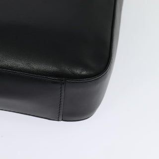 Burberry Front Pocket Flap Messenger Leather with Vintage Check Canvas