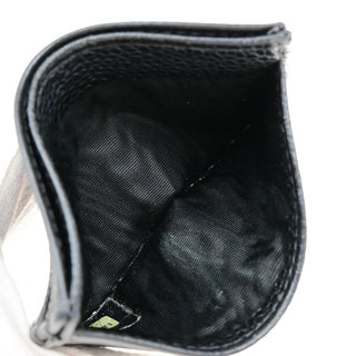 Chanel Logo CC Card case Grained  Leather