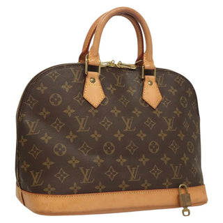 Louis Vuitton Alma Handbag Monogram Canvas