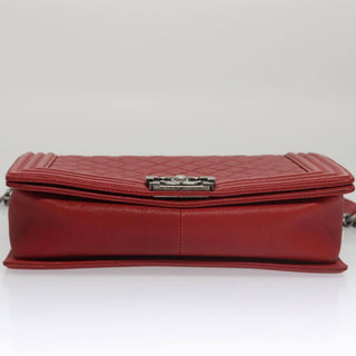 Chanel Boy Flap Bag Quilted Calfskin