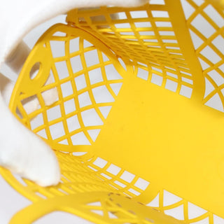 Fendi FF Logo Stamp Basket Tote PVC