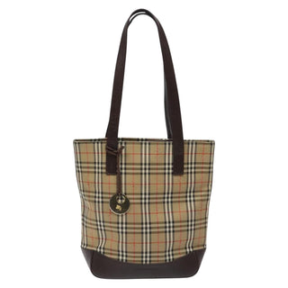 Burberry Nova Check Tote canvas check pattern