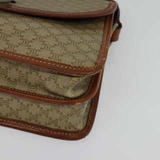 Celine Macadam Shoulder Bag PVC Leather