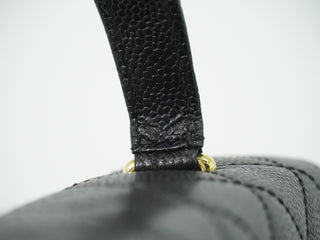 Chanel Coco Top Handle Bag Quilted Caviar
