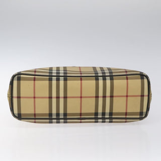 Burberry Top Handle Tote Nova Check Canvas