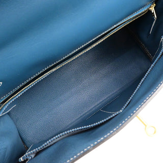Hermes Kelly Handbag Vibrato and Chamonix