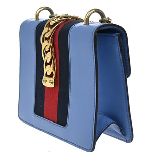 Gucci Sylvie Chain Shoulder Bag Leather