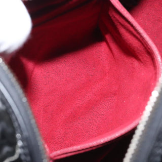 Chanel Chocolate Bar CC Bowler Bag Quilted Patent