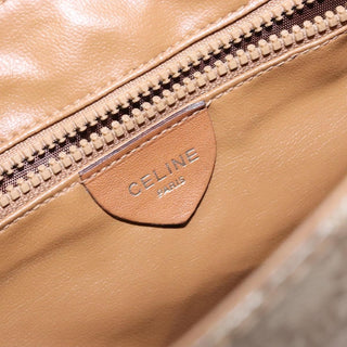 Celine Macadam Shoulder Bag PVC Leather