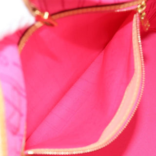 Louis Vuitton Neverfull Tote Limited Edition Monogram Roses