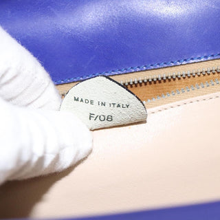 Celine Gancini Handbag Leather