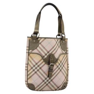 Burberry Nova Check Tote canvas check pattern