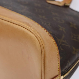 Louis Vuitton Alma Handbag Monogram Canvas