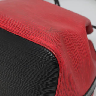 Louis Vuitton Petit Noe Handbag Two Tone Epi Leather